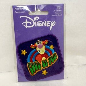 Disney Winnie The Pooh Tigger Cool As You 2.5" Tall Iron On Applique by Wrights